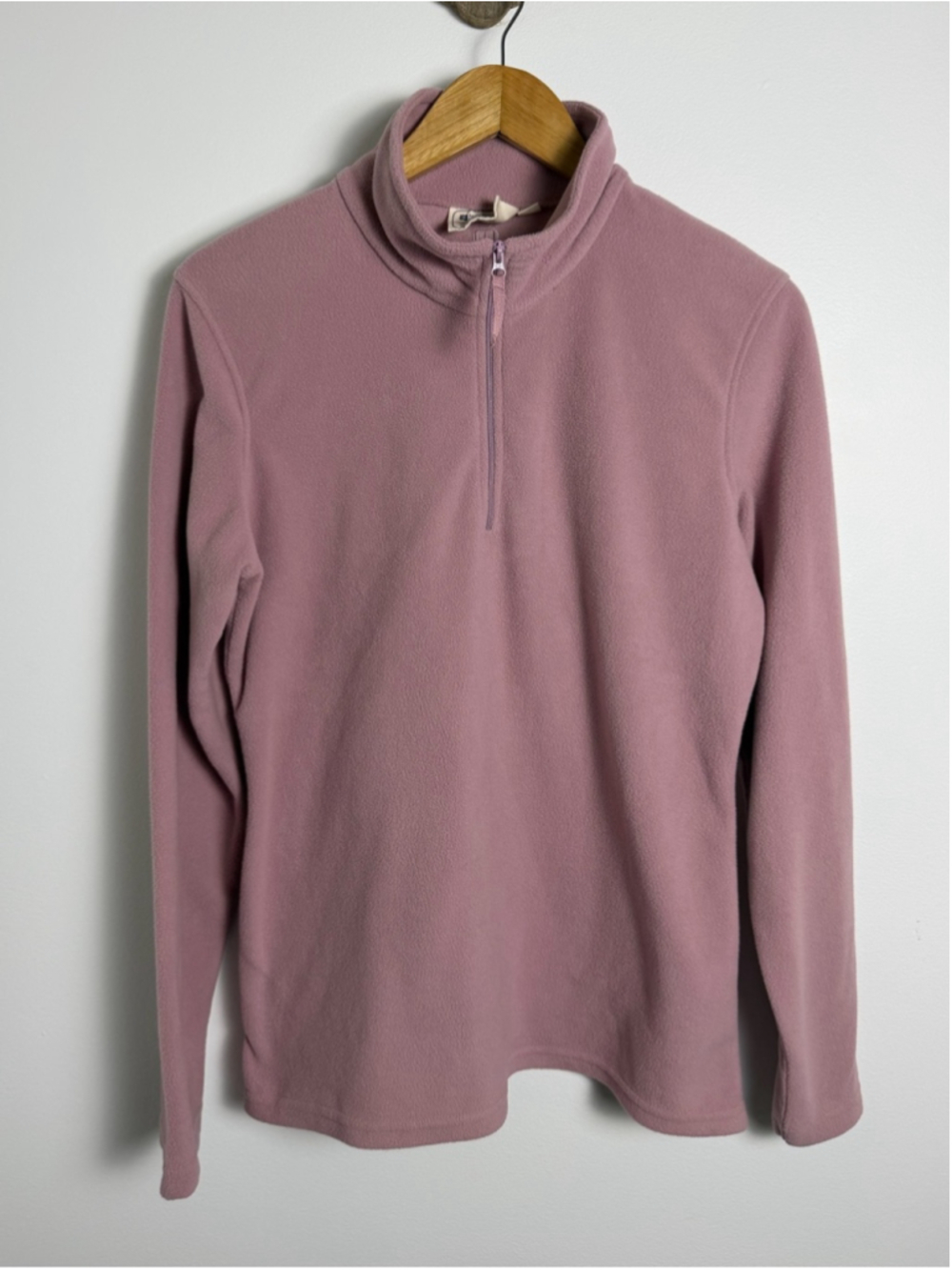 Mountain Warehouse Camber Mauve Pink Half Zip Fleece M